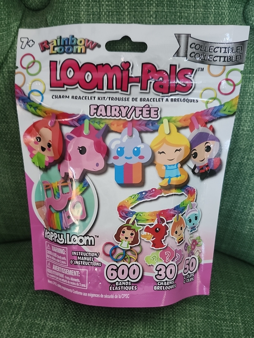 Rainbow Loom Loomi-Pals Fairy Charm Bracelet Kit - Multicolor